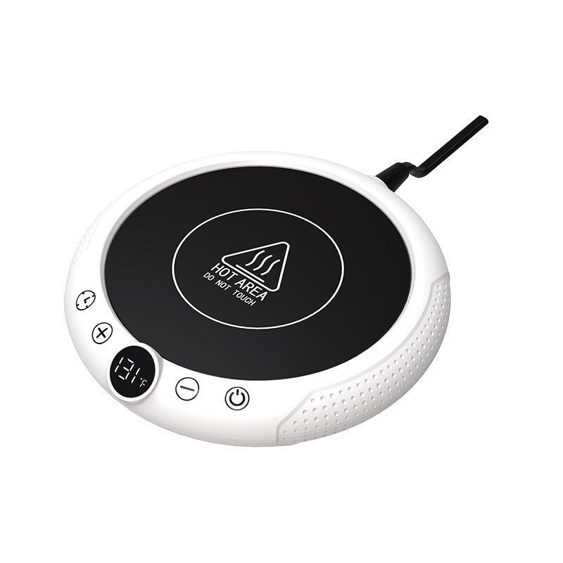 Amazon's New Smart Thermostatic Coaster Office Desk Coffee Milk Heating Coaster 9-Speed Temperature Adjustment Creative Gift