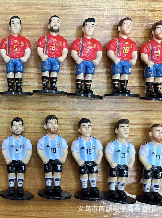 A variety of football star doll Football Star Doll car decoration doll cross-border e-commerce toys
