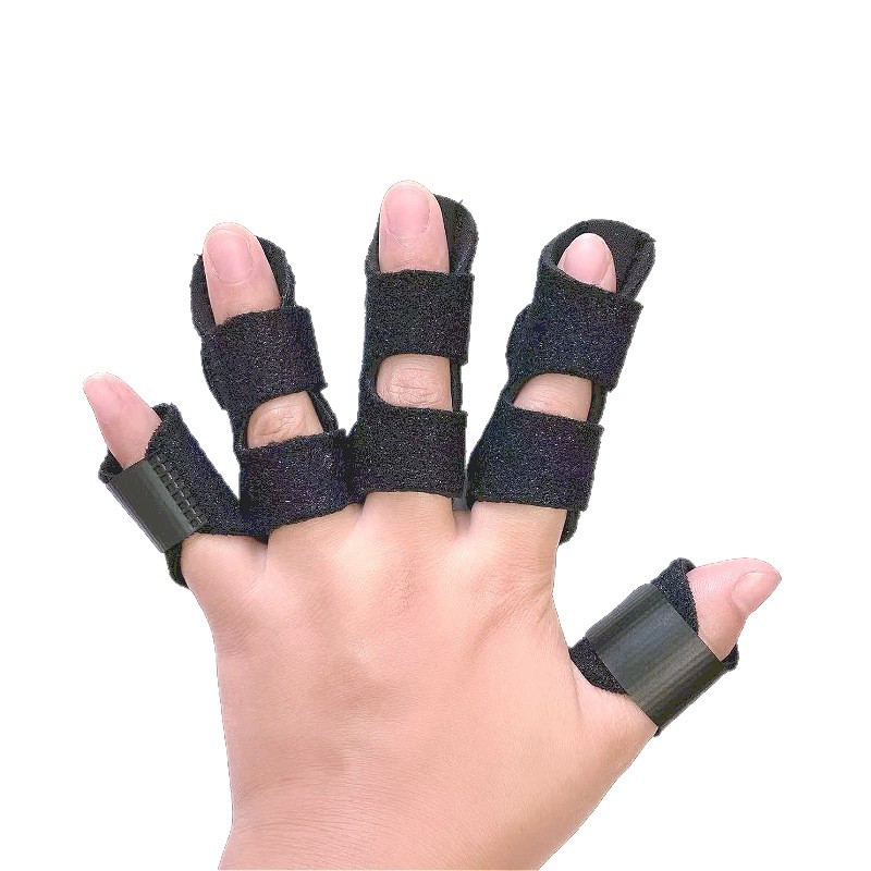 Finger Fixation Splint Fracture Finger Cover Joint Dislocation Sprain Orthosis Rehabilitation Support Straightening Bending Protector