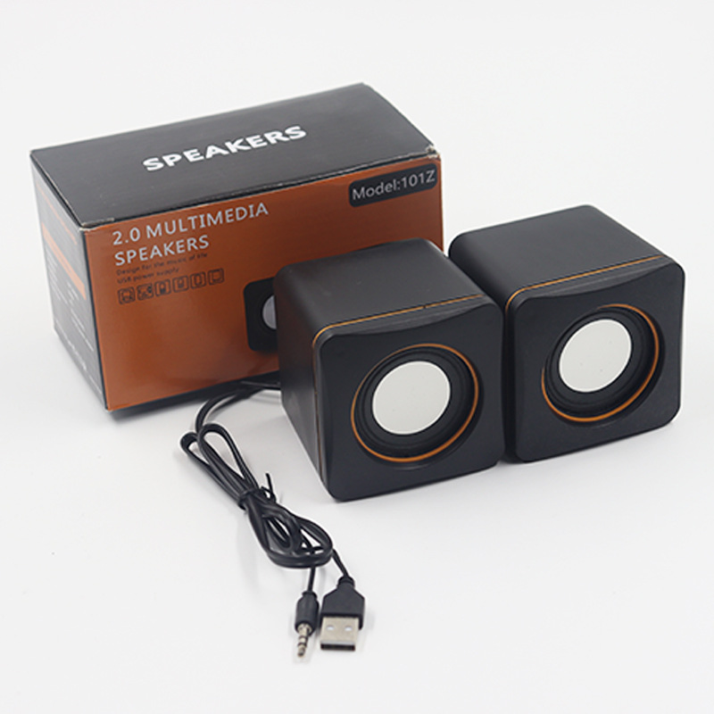 USB Laptop Speaker computer speaker subwoofer stereo mini speaker 02A magnetic speaker