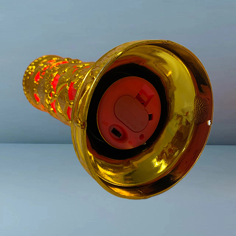 LED electronic fortune lamp simulation flame Buddha front electric incense candle table electric candle fortune lamp electronic incense battery