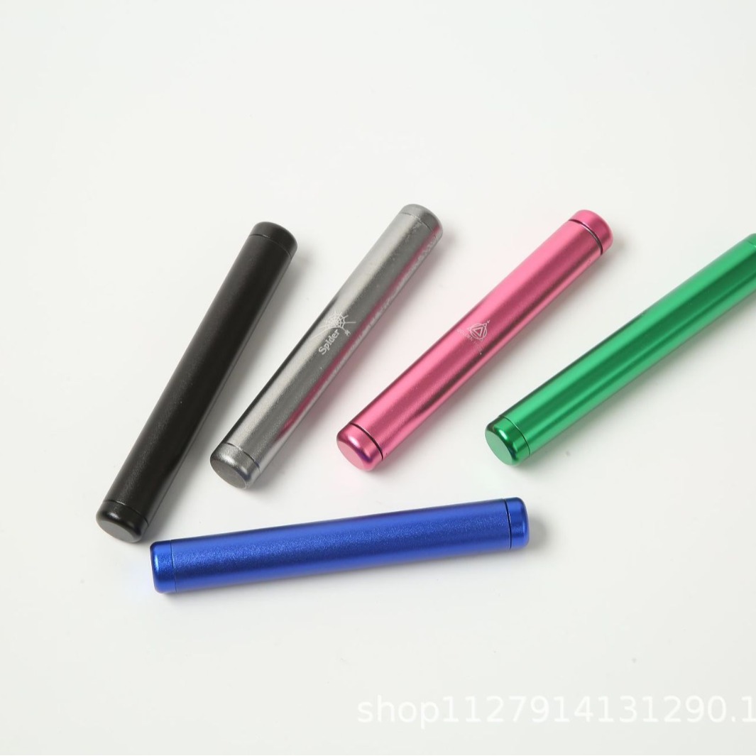 Cross-Border Direct Sales Aluminum Alloy Sealed with Silicone Sealed Metal Storage Tank Moisture-Proof and Drop-Proof Sealed Tube