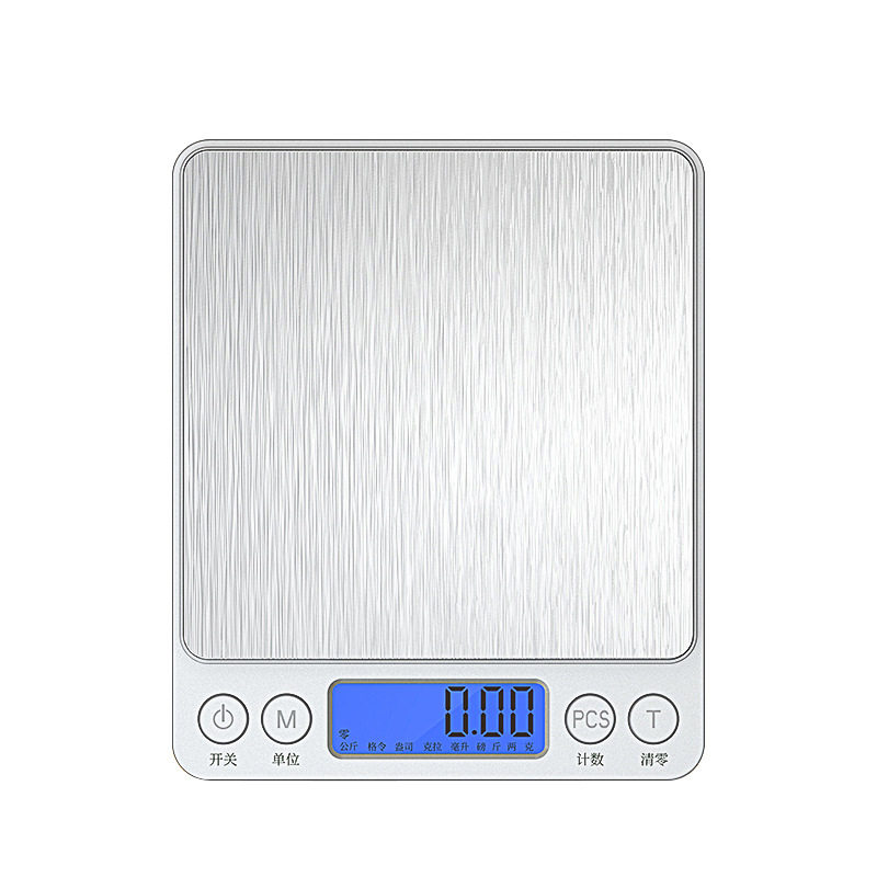 Kitchen Digital Scale Small Gram Scale 0.1g High-Precision Digital Scale Accurate Weighing Kitchen Scale Household Jewelry Gram Scale