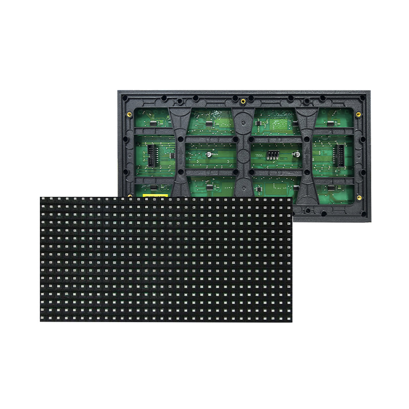 P10 outdoor unit board single red advertising screen outdoor surface with red, yellow, white and green full color led display module