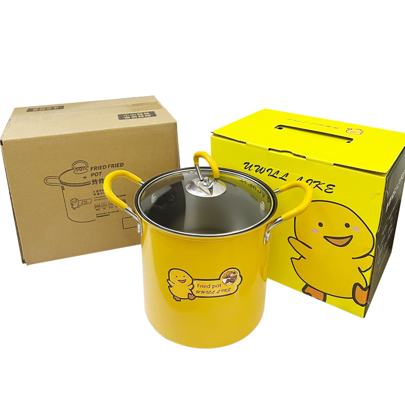 Tempura Fryer Large-Capacity Fryer Household Small Multi-Functional Smokeless with Filter Oil-Saving Non-Stick Fryer