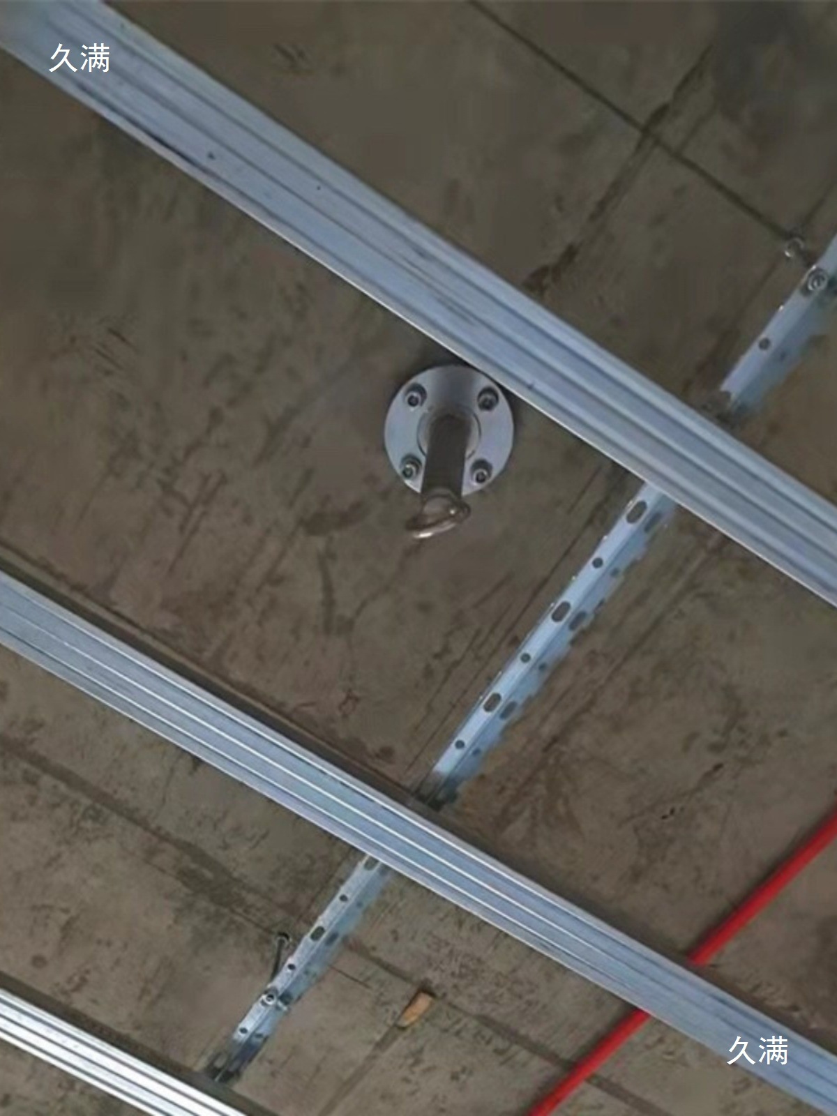 304 Stainless Steel Ceiling with Extended Hook Extra Long Bag Rack Aerial Yoga Hammock Fixed Plate Hook