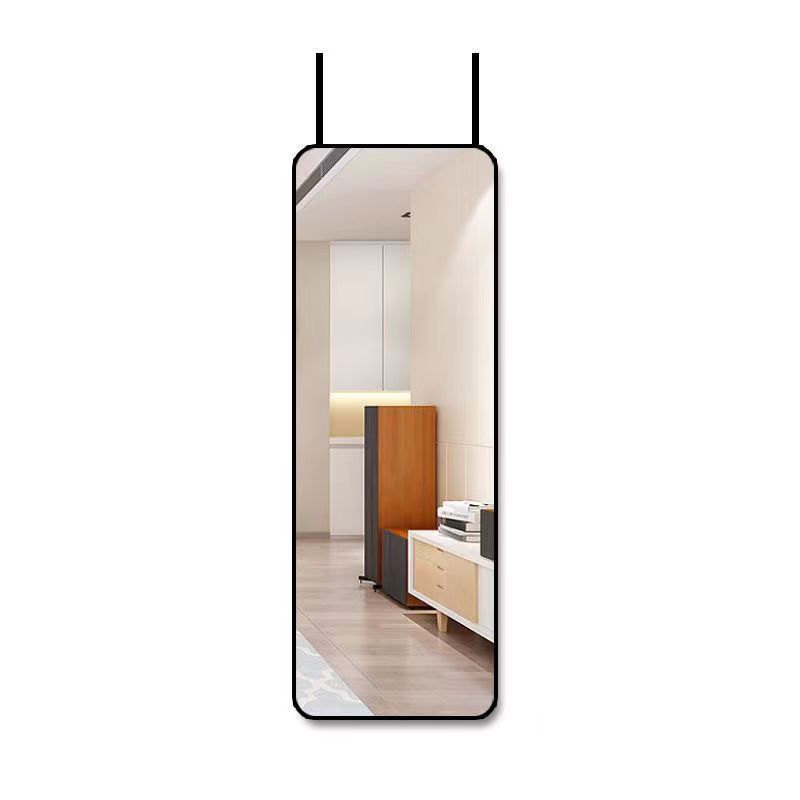 Door Hanging Mirror Door Rear Full-length Mirror Hanging Door Dressed Mirror Fitting Mirror Wall Hanging Wall-mounted Detachable Home Dormitory
