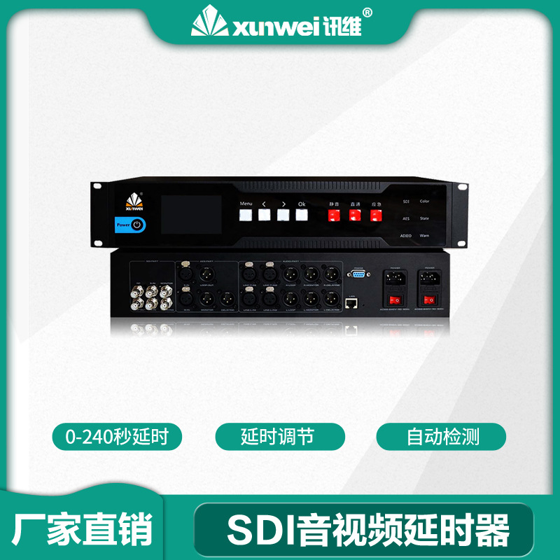 Устройство задержки аудио и видео 60 секунд Задержка изображения Многоканальный циклический программируемый таймер-защитник