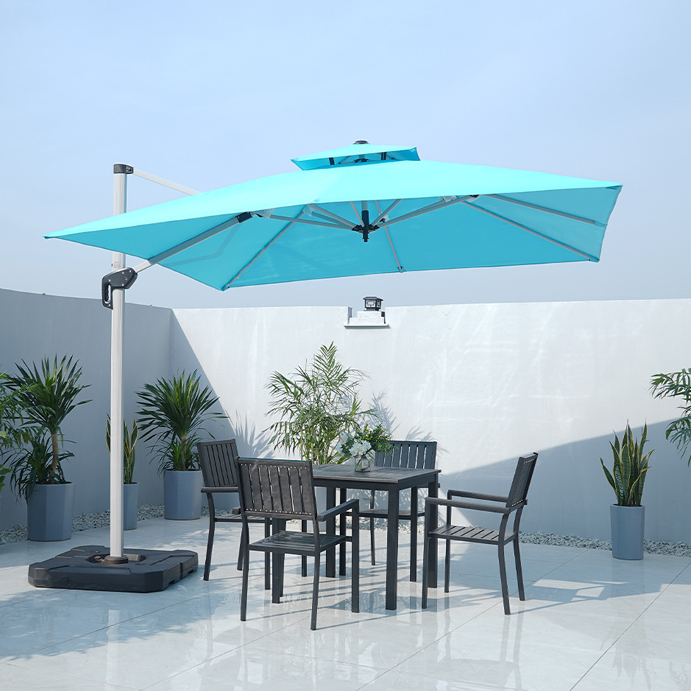Outdoor Parasol Courtyard Umbrella Commercial Large Stall Sun Umbrella Garden Terrace Villa Outdoor Open-air Roman Umbrella