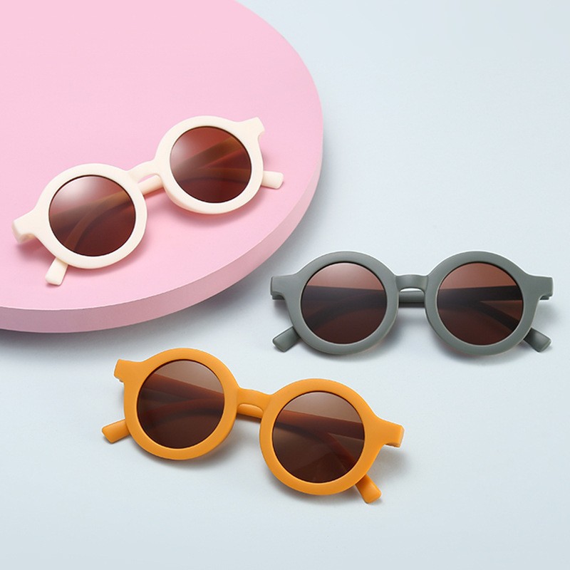 New Children's Sunglasses Fashion Polarized Cute Cartoon Personalized Sunglasses Baby Western Style Anti-UV Sunglasses