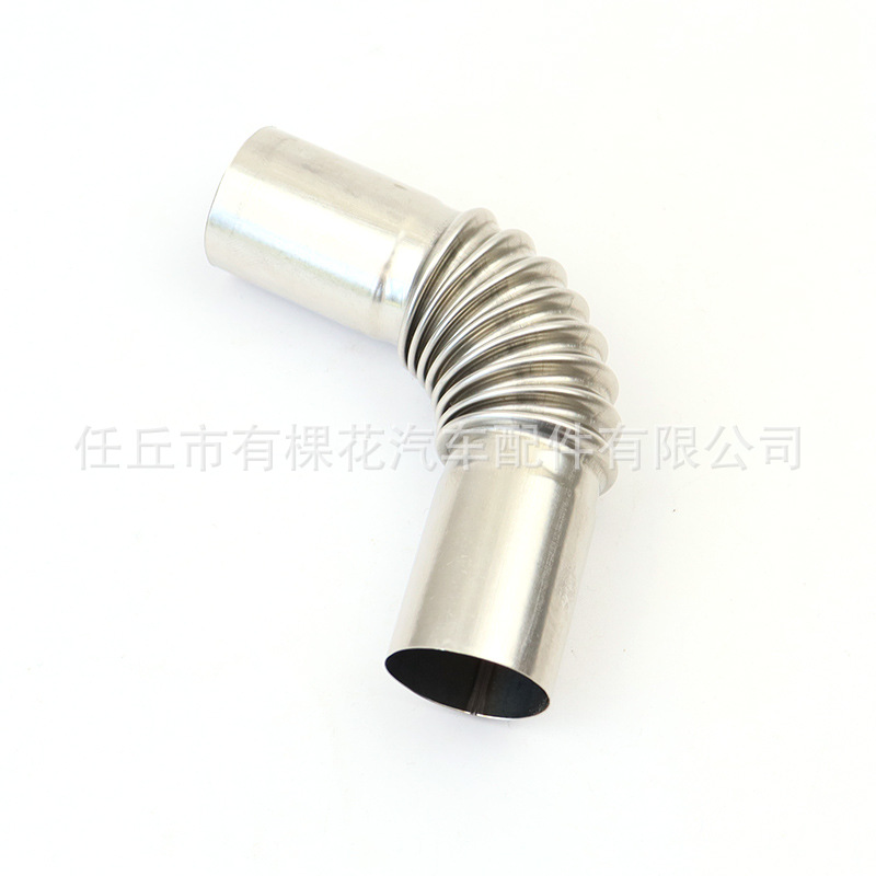 Parking heater 13cm elbow stainless steel threaded bellows joint exhaust smoke exhaust pipe pipe fittings