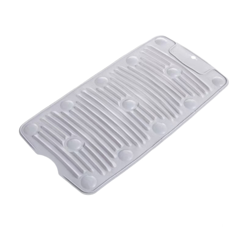 Silicone Washboard Laundry Board Household Foldable Soft Anti-Slip Suction Cup Laundry Mat Portable Laundry Washboard