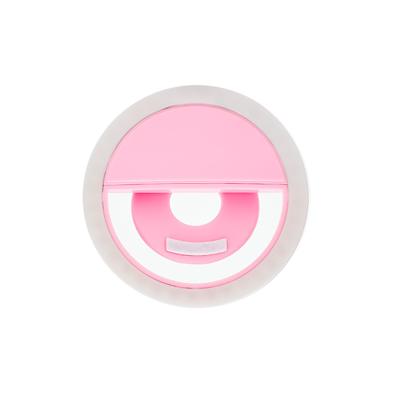Rk12 Mobile Phone Fill Light Customized with Pictures Led Selfie Beauty Live Broadcast Mobile Phone Fill Light USB Rechargeable Fill Light