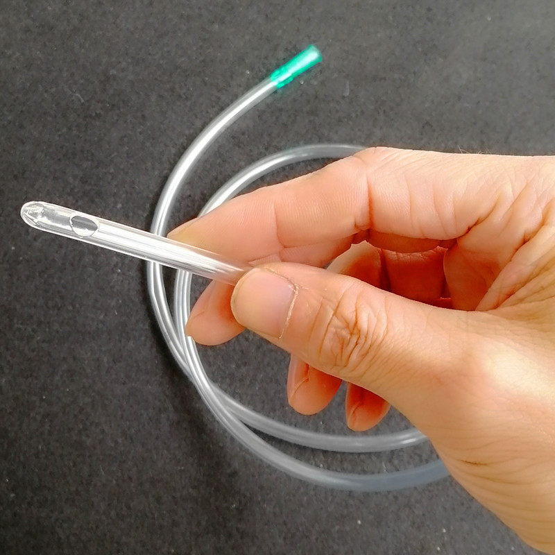 In-Stock Extended Disposable Enema Tube 50 cm 100 Individually Packaged Flushing Head Anal Tube 15 cm for Anal and Rectal Use