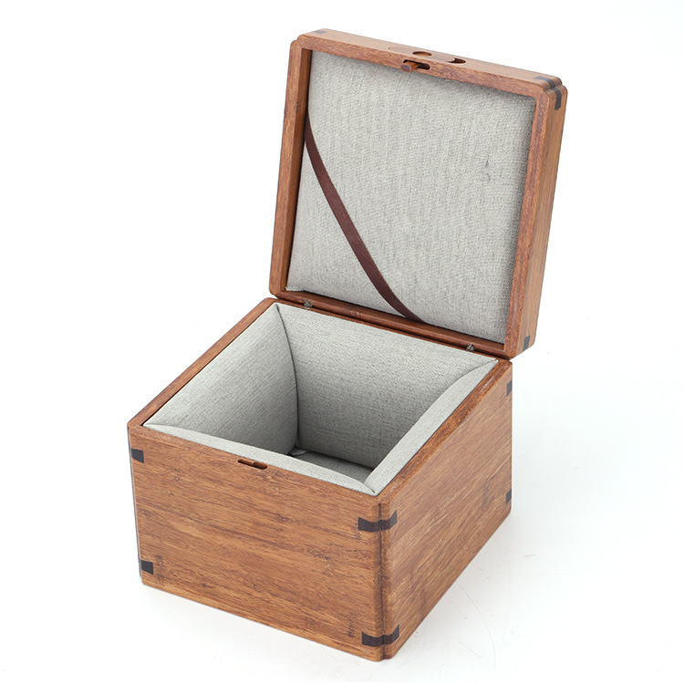 High-End Heavy Bamboo Brocade Box, Purple Clay Teapot, Ceramic Jianzhan, Seal Packaging Gift Box, Tea Cup, Incense Burner Storage Bamboo Wood Box