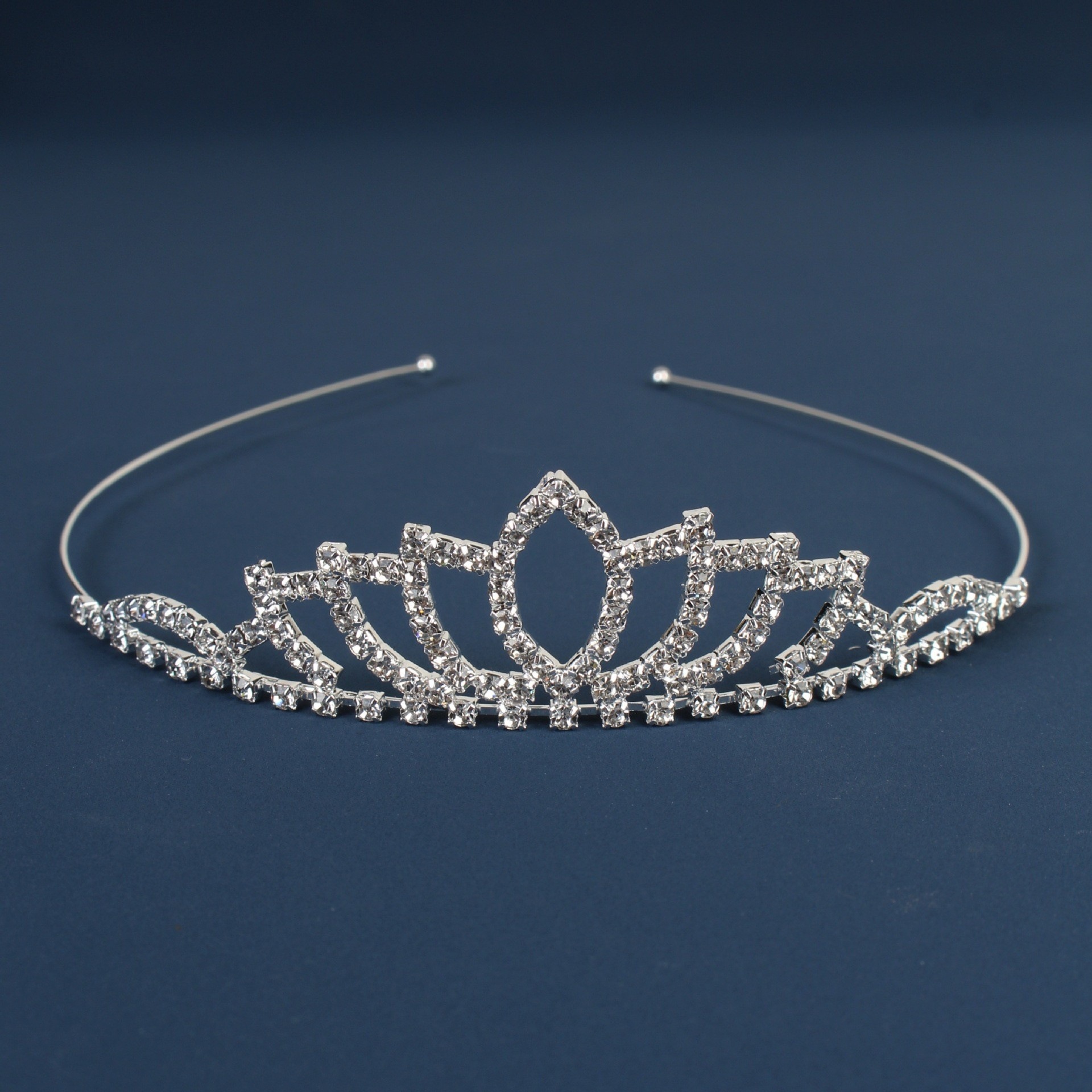 AliExpress Cross-border Korean-style Headring Bride Wedding Headwear Crown Girl Princess Stage Performance Crown Hair Accessories