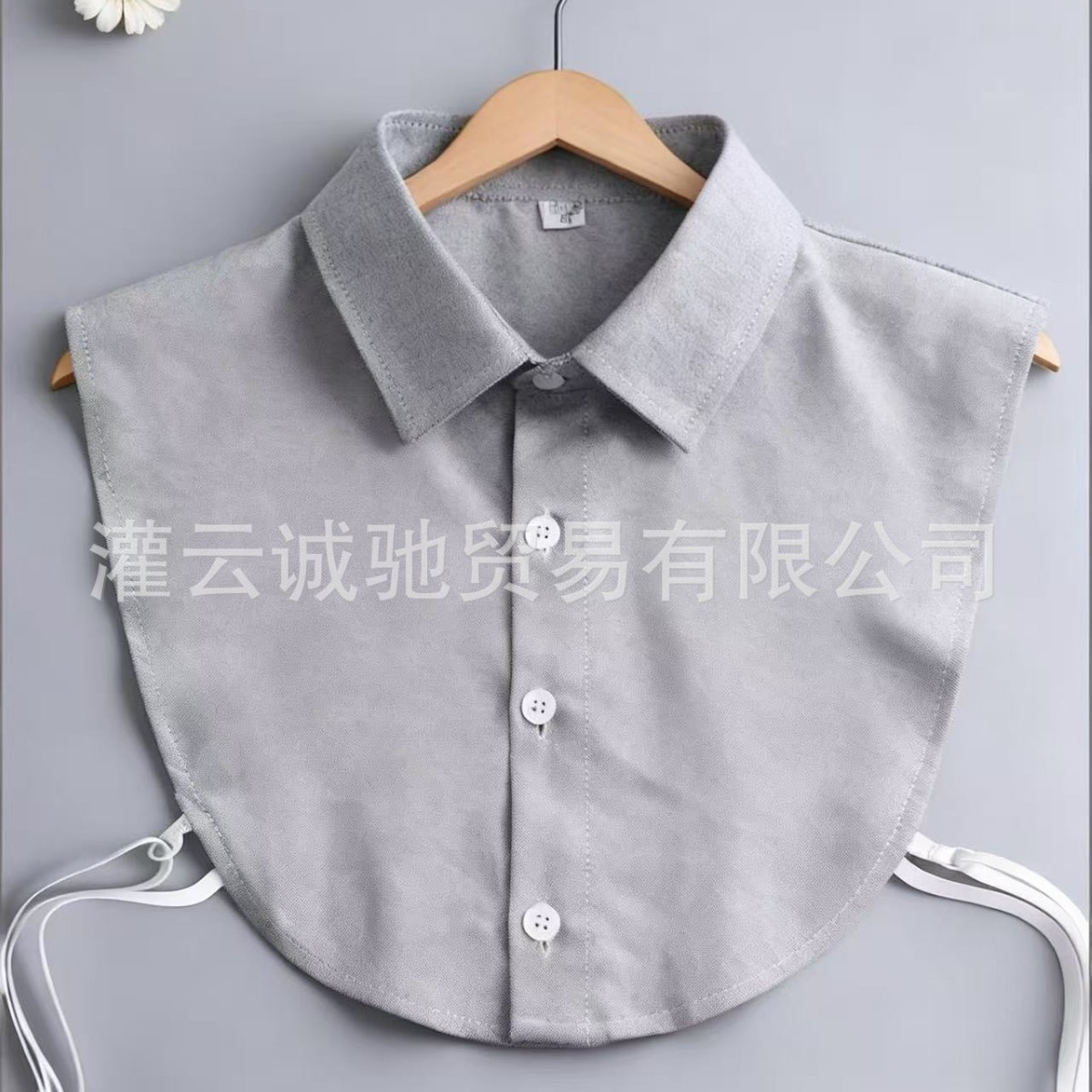 Fashionable Fake Collar Trendy Women's Decorative Versatile Shirt Collar Polyester Cotton Breathable Stand Collar Pointed Collar Multifunctional Clothing Collar Accessory