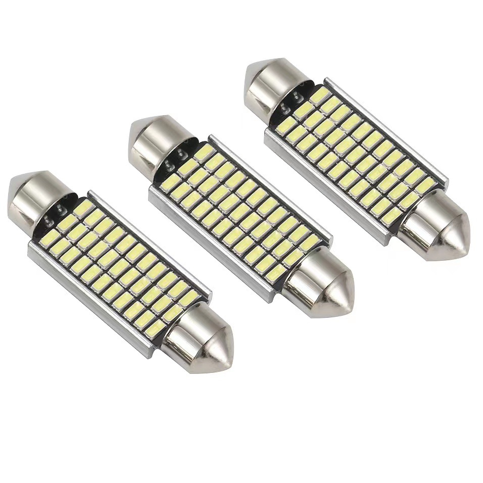 Светодиодный потолочный свет автомобиля Cnabus двойного типа 3014 31/36/39/41мм декодирующий свет для чтения и номера