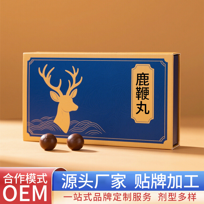 Shuangyang Sika Deer Whip Pills Oem Processing Oem Sc Certified Factory Deer Whip Pills Customized Pill Source Manufacturer
