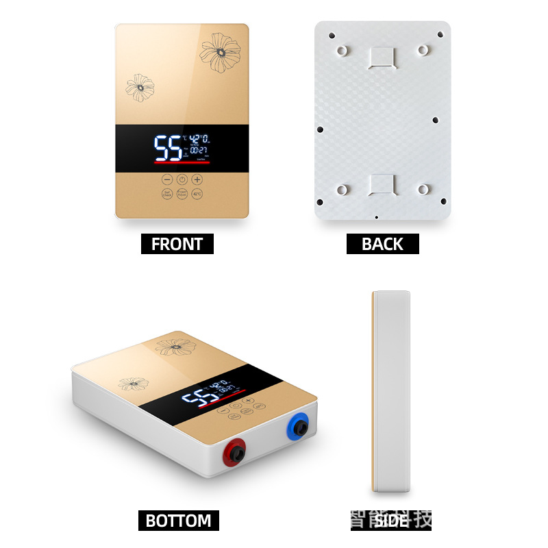 Customized Cross-Border Special-Purpose Instant Electric Water Heater Household Hot Water Shower Bath Machine Small Instant Water Heater Constant Temperature