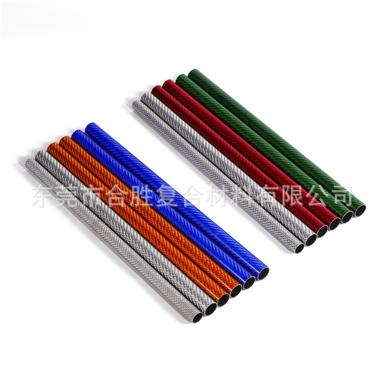 Carbon Fiber Round Tube, Multi-Specification High-Strength 3K Carbon Fiber Tube, Carbon Fiber Tube Manufacturer