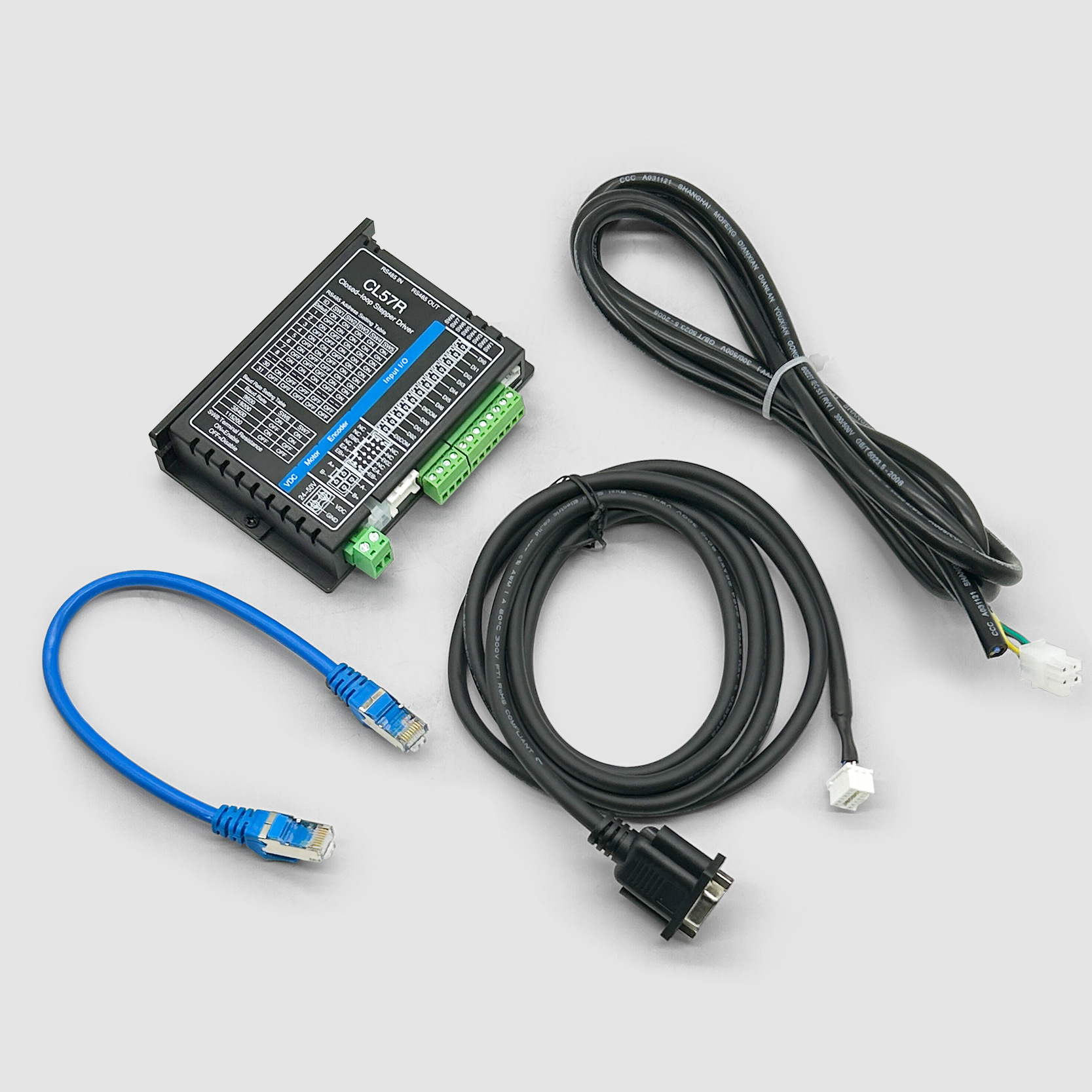 Factory Direct Sales Cl57R Hybrid Servo Driver Rs485 Communication Compatible with 57 Closed-Loop Stepper Motor Brand New