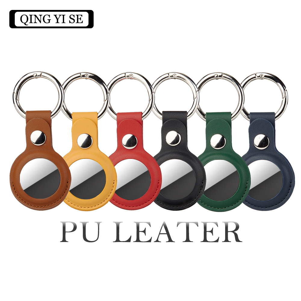 Кожаный защитный чехол для AirTag Apple, противоугонный трекер