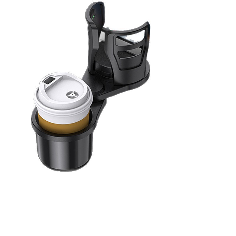 Two-In-One Car Water Cup Holder Cross-Border Popular Car Universal Double-Layer Beverage Holder Multi-Functional Car Water Cup Holder