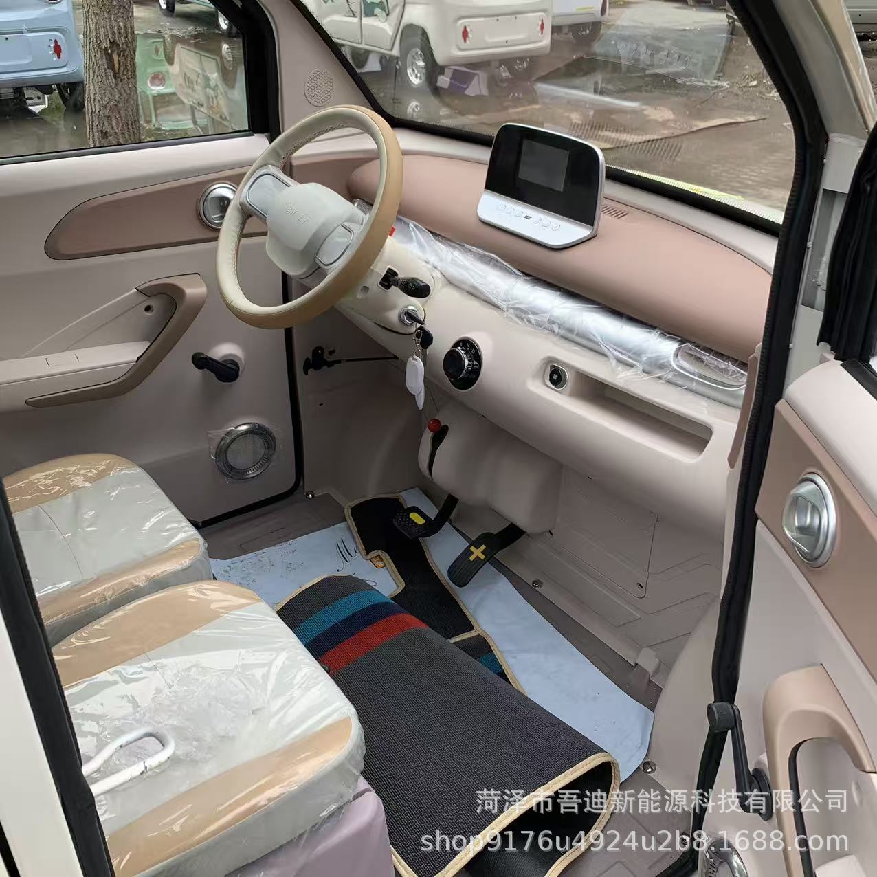 New Energy Electric Vehicle for Adult Household Use, Electric Car with Heating and Cooling Air Conditioner, Dual-Use Oil and Electricity, Foreign Trade Export Electric Vehicle