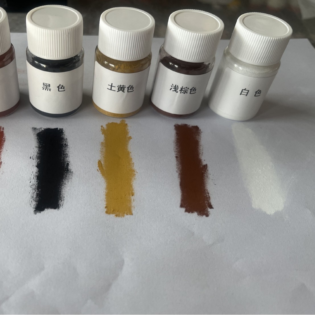 Makeup DIY White 30 Color Powder Lip Glaze Lip Gloss Lipstick Cosmetics Handmade Homemade Colorful Pigment White