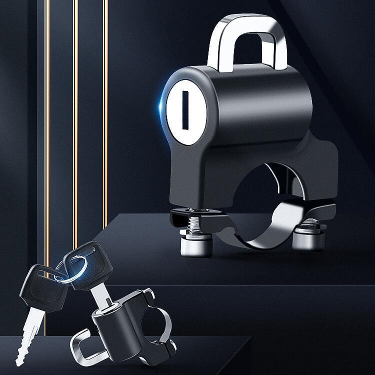Electric motorcycle helmet lock anti-theft anti-theft fixed helmet lock hook small size helmet lock