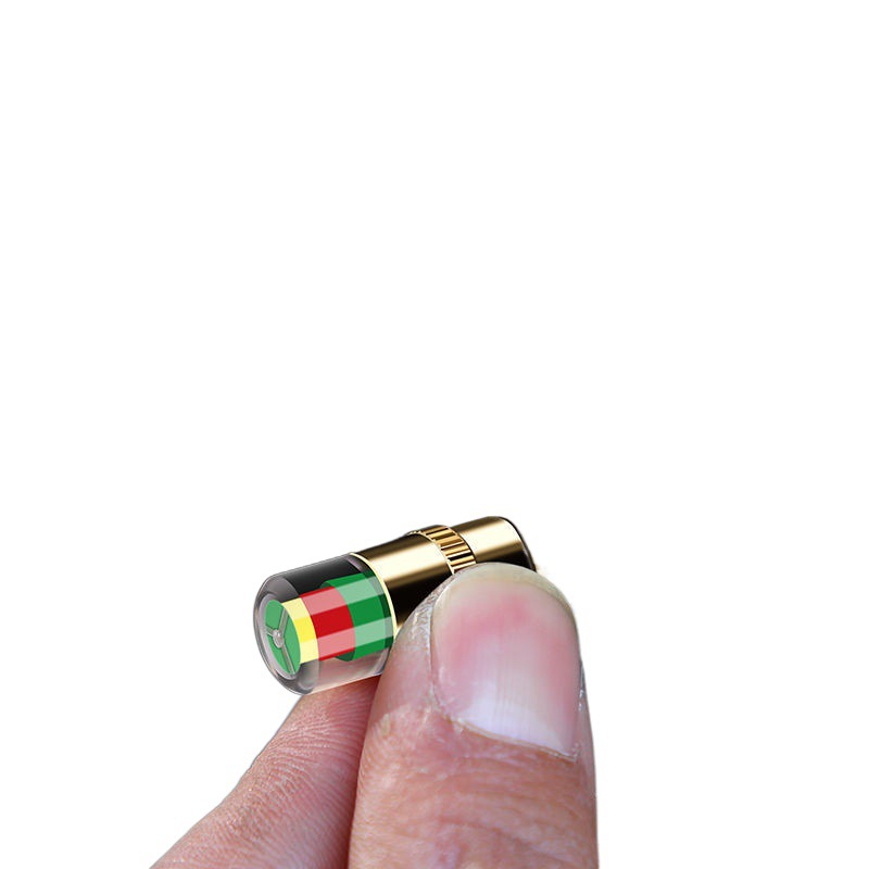 Car tire pressure warning cap external tire pressure monitor detection anti-theft vacuum tire valve cap tire pressure gauge