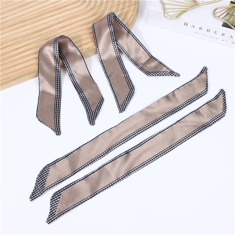 New Style High-grade Elegant and Simple All-match Silk Scarf with Red Envelope