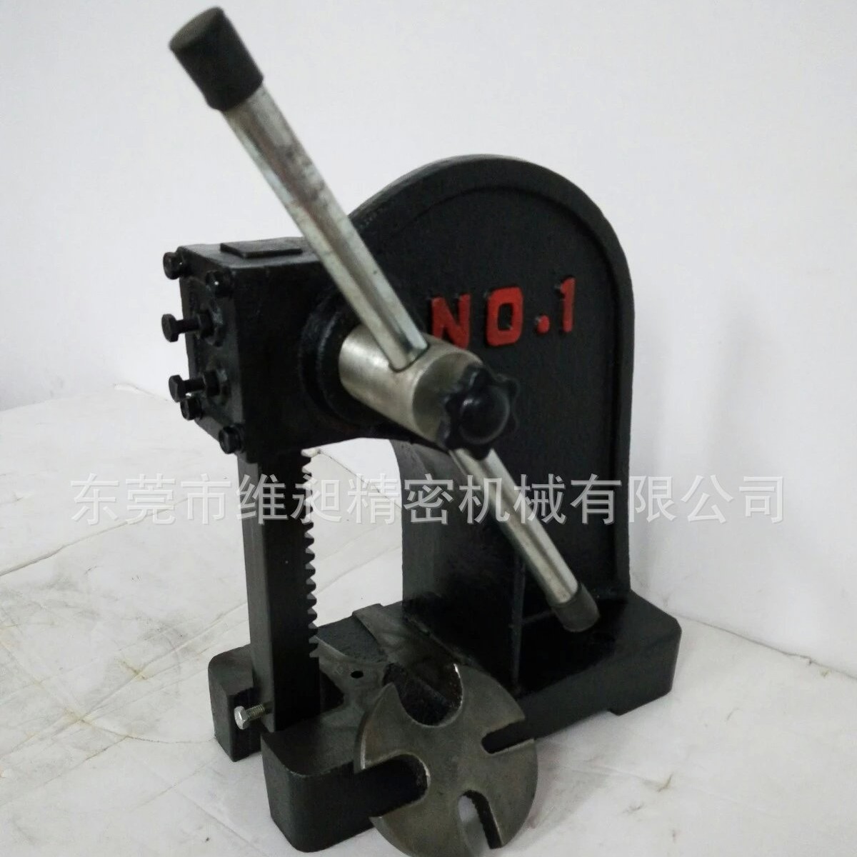 Export Small Hand Press Manual Pressure Machine Manual Press 1t Bearing Pressure Machine 1 Ton Stamping Hand Beer Machine