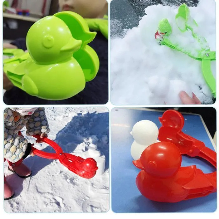 Large Snowball Clip Children's Snow Play Artifact Duck Snowman Tool Snowball Fight Mold Toy Wholesale