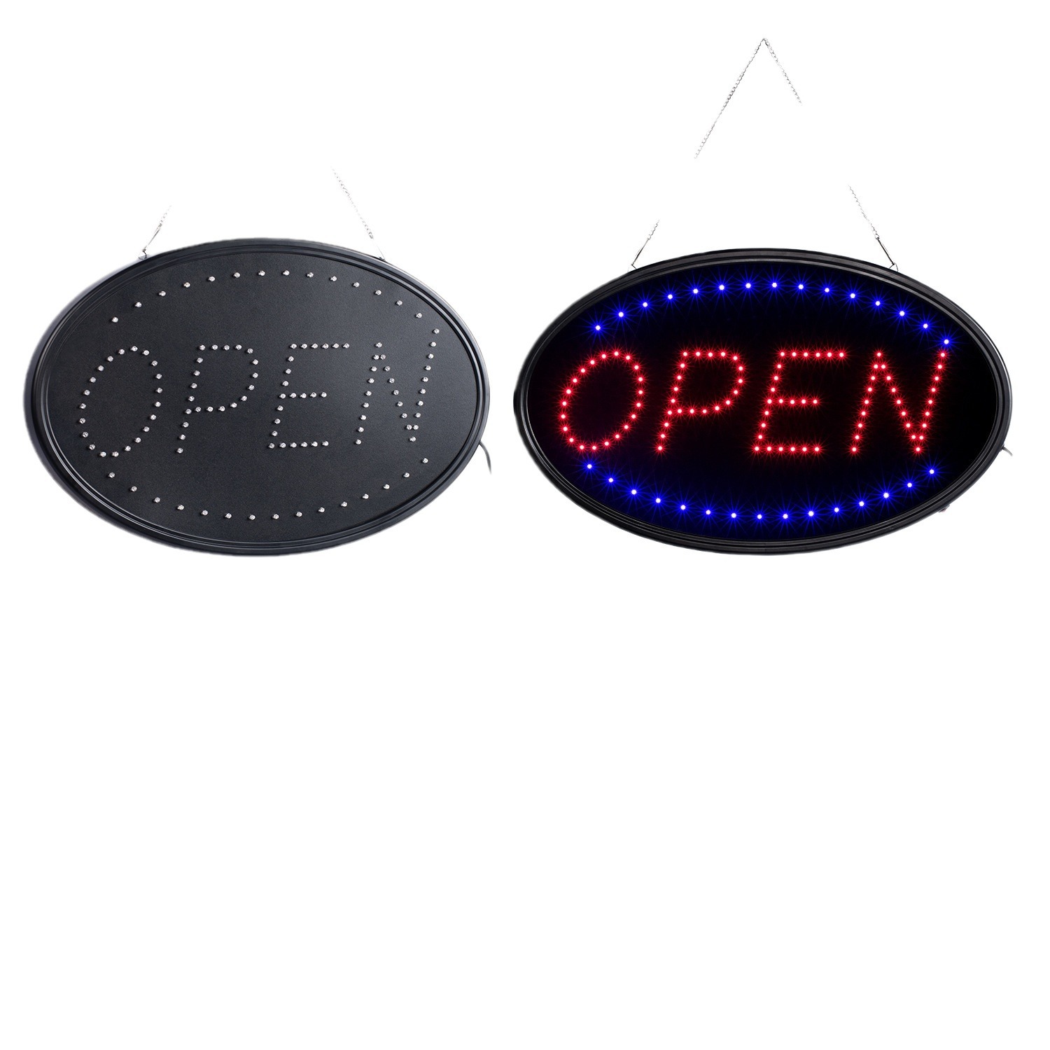 Us Standard Oval Open Digital Billboard Led Advertising Screen Display Led Signage Cross-Border Outer