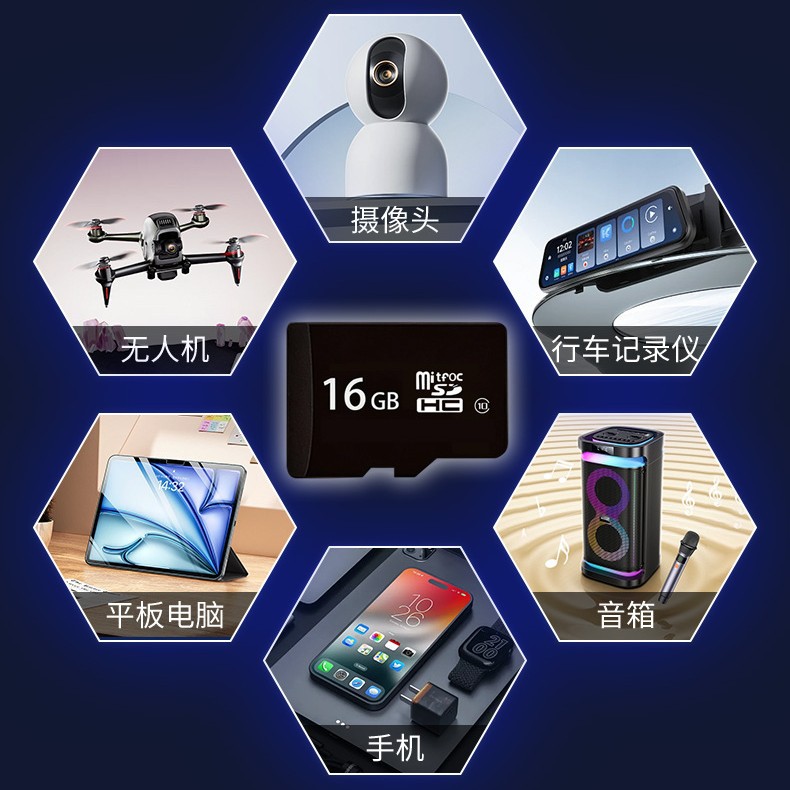 Manufacturer Wholesale 8g Memory Card 16g Camera 32g Mobile Phone Monitoring 64g High-Speed Tf Card Driving Recorder Navigation