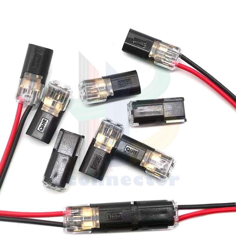 Terminal D2 wire pet free peeling quick connector low voltage wire connector terminal single wire three wire