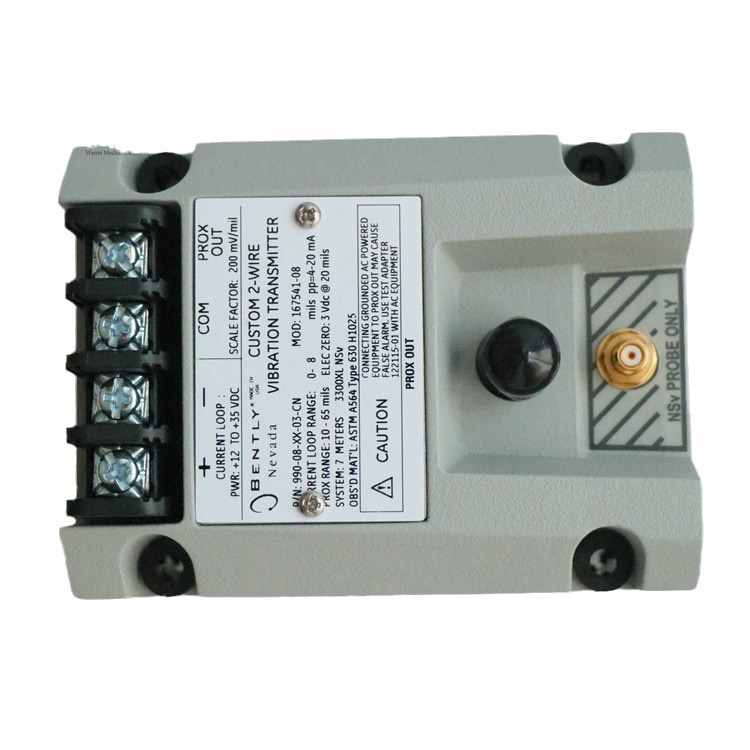 Bently Vibration Transmitter 990-08-Xx-03-Cn Mod:167541-08 American Bently