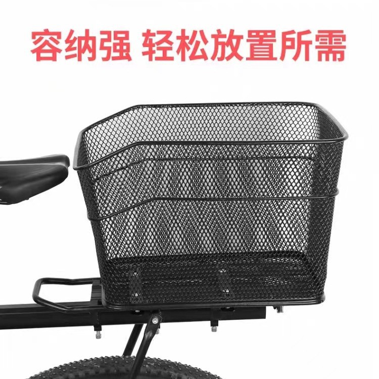 Складная задняя корзина для горного велосипеда, маленькая тканевая корзина