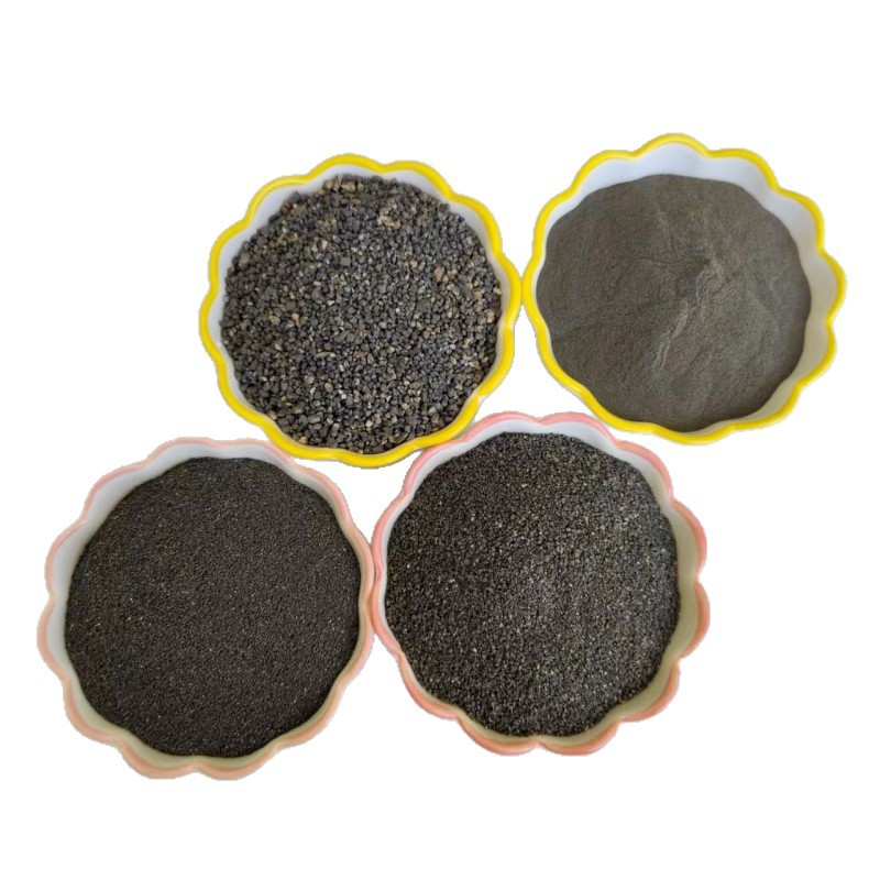 Factory Direct Supply of Counterweight Iron Sand Machinery Counterweight Steel Box Beam Counterweight Concrete Counterweight Iron Sand Heating Reduction Iron Powder