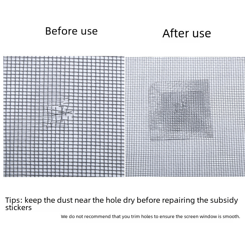 Summer self-adhesive screen window curtain repair subsidy household anti-mosquito window patch patch wholesale