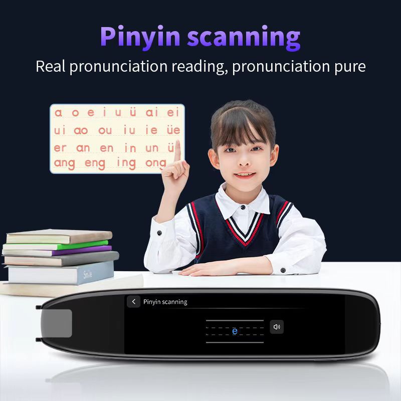 International Scanning Translation Pen, Chinese, German, French, Japanese, Korean, Traditional Cantonese, Multilingual Photography, Accurate Off-line Translation