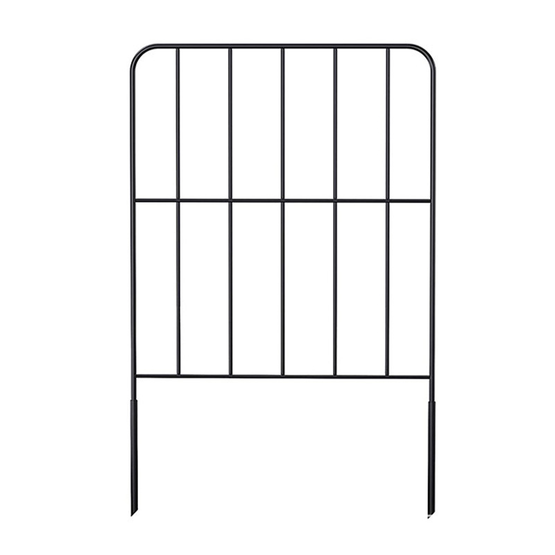 in stock Cross Border Amazon Garden Fence Wrought Iron Pet Courtyard Flower Rack Demolition Outdoor Arch Fence