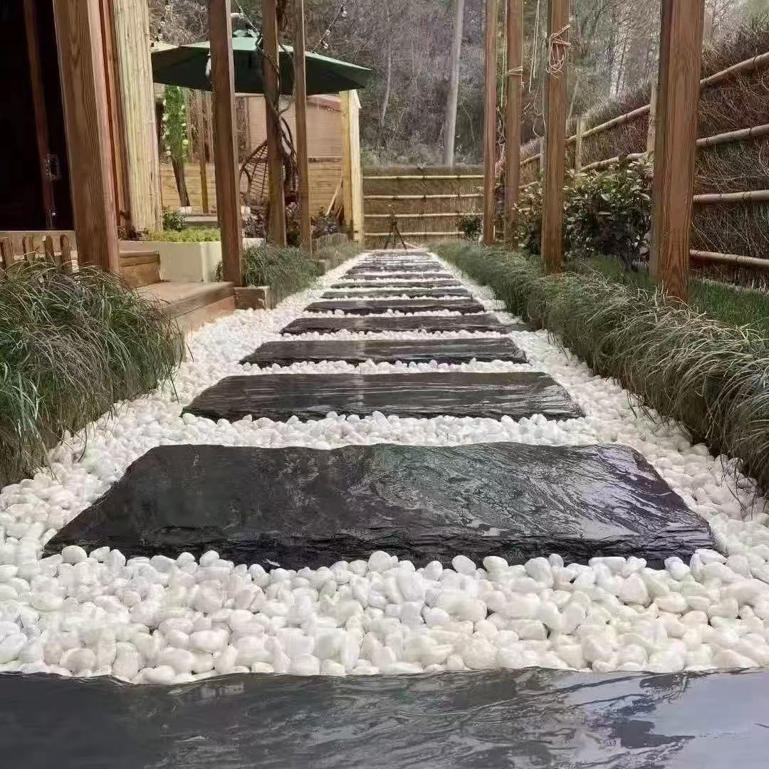 Natural Bluestone Paving Stone Garden Stepping Stone House Courtyard Floor Tiles Lawn Feet Outdoor Stepping Stones