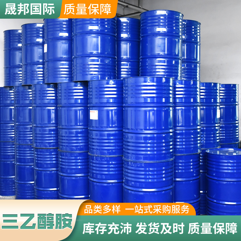 Industrial Grade Cement Grinding Aid, Colorless Transparent Lubricant, Thickening Agent, Cosmetics Neutralizing Emulsifying Humidifying Agent, Triethanolamine