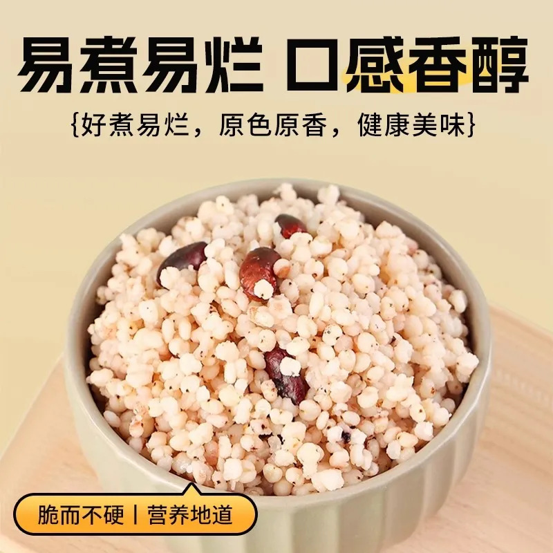Northeastern Farm Sorghum Rice White Sorghum Rice Sorghum Kernels Shelled Whole Grains