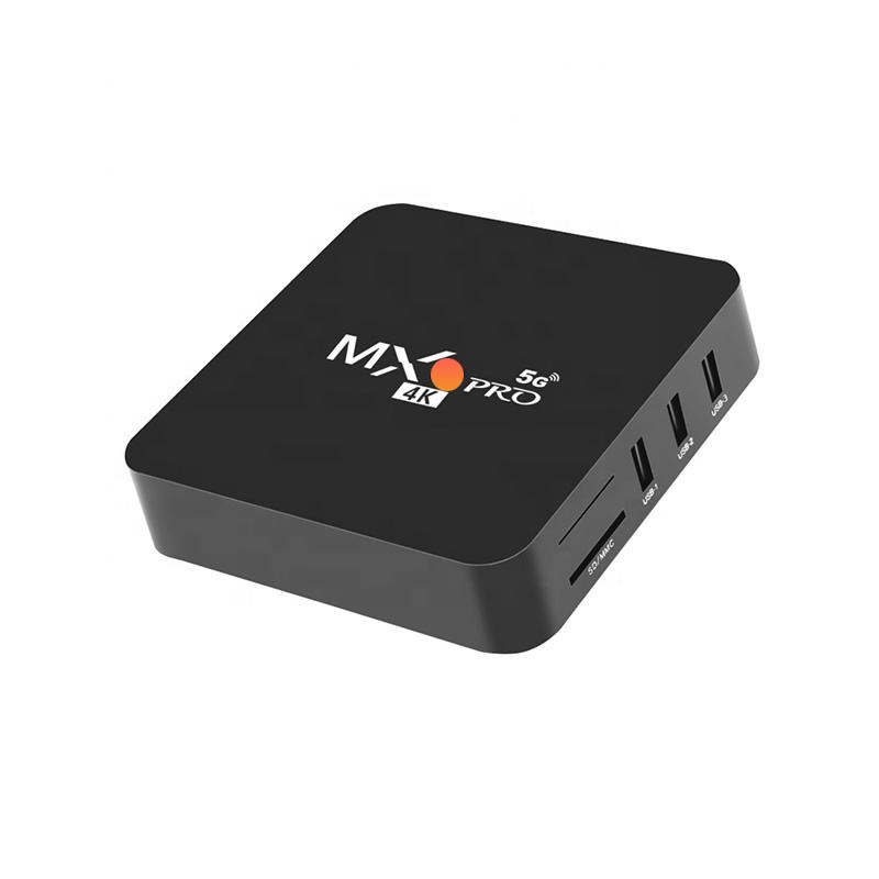 Mx9Pro Foreign Trade Set-Top Box High-Definition 4K Android Network Player Tv Box 2.4/5Gwifi Tvbox
