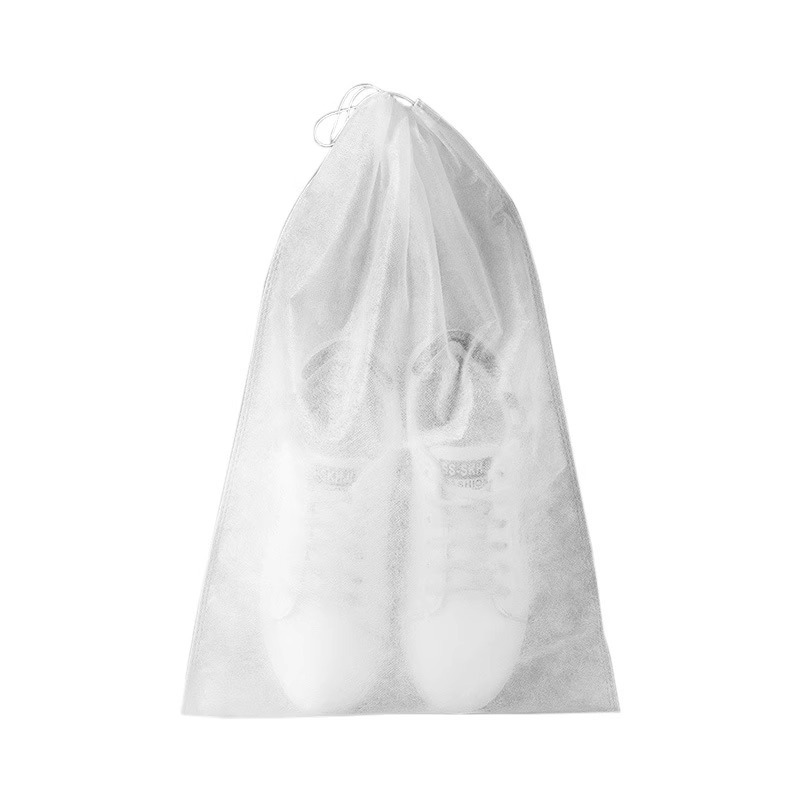 Shoes Storage Bag Disposable Non-woven Travel Shoes Bag Cover Yellow Anti-sun Small White Shoes Thickened Dust-proof Dirty Washing Shoes