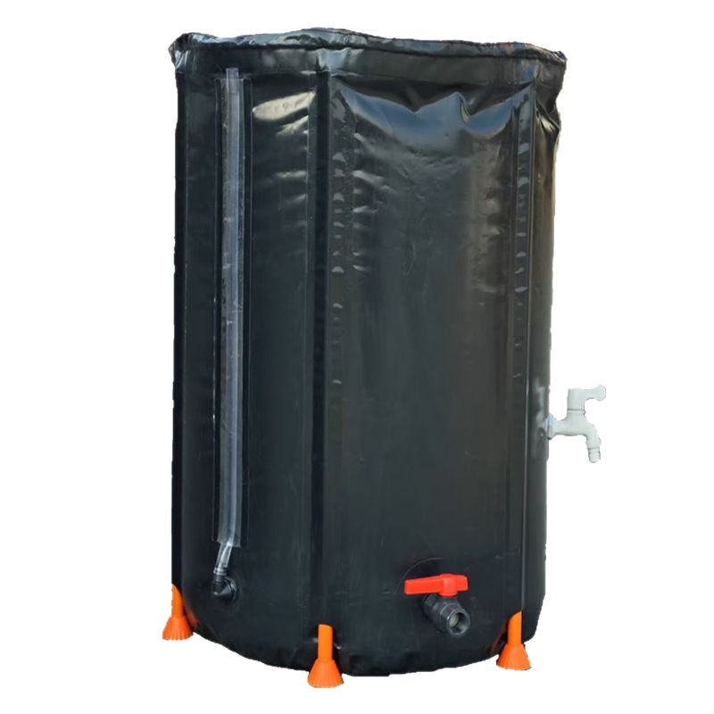 Rainwater Collection Bucket with Lid, Household Outdoor Soft Water Storage Bucket, Gardening Foldable Thickened Large Water Storage Bucket